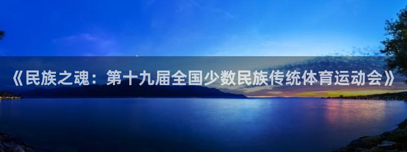 《民族之魂：第十九届全国少数民族传统体育运动会》